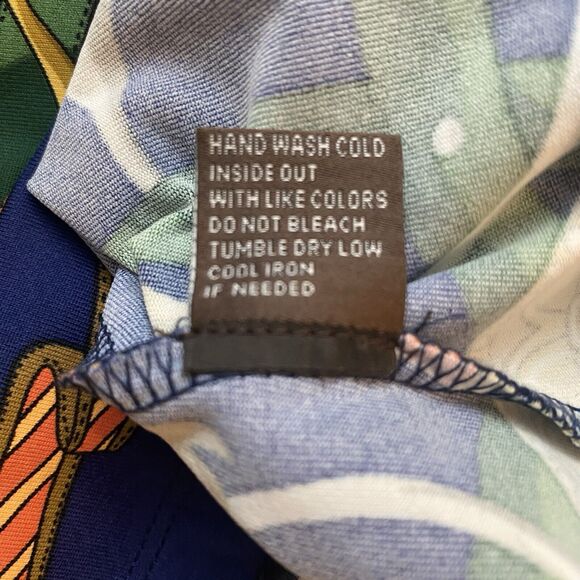 J McLaughlin Womens Top Medium Catalina Cloth Equestrian Horse Bit Long Sleeve - Picture 5 of 8